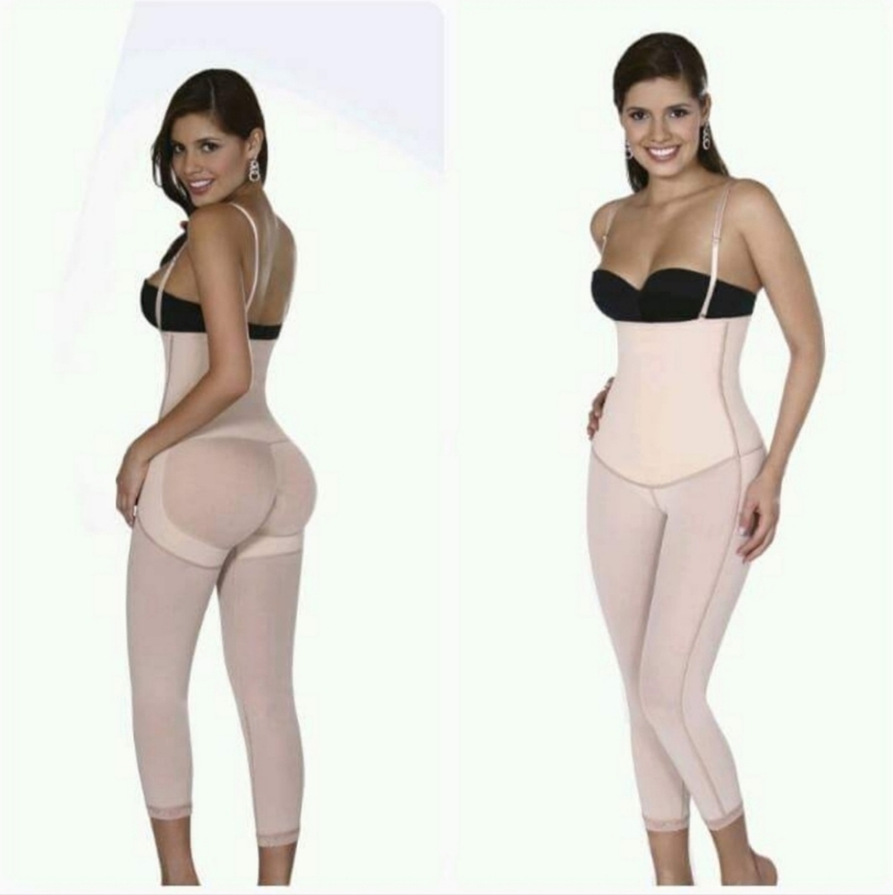 Black Vedette Full Body Shaper Ref 324 Black Color.